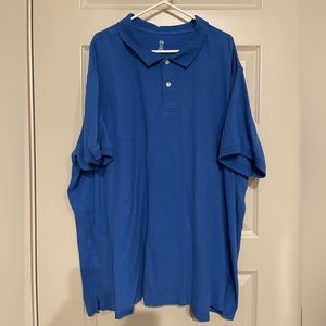 MENS HARBOR BAY POLO 5XL BLUE